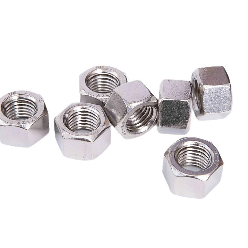 304 Stainless Steel Hex Head Cap Nut DIN934