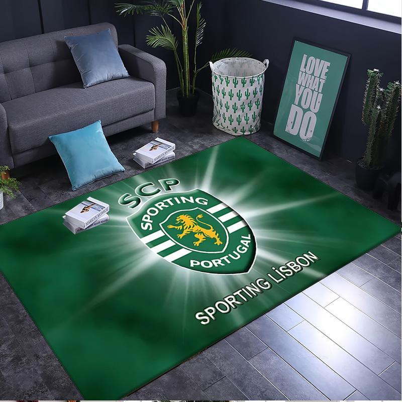 1PC rug Sporting Portugal Crest Carpet, Chair Rug,Area Rug for Office Bedroom living rooms bedroom, Doormat decor Christmas fan gifts
