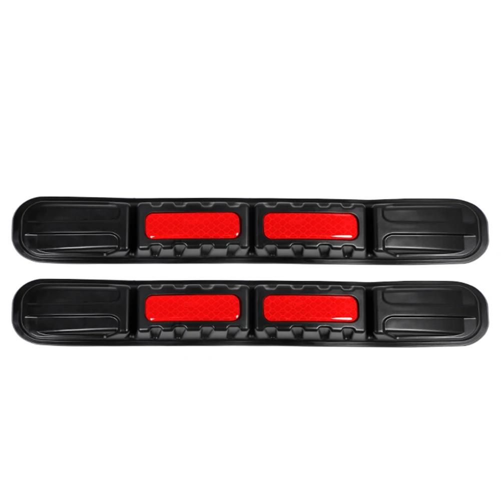 Black Adjustable Anti-Scratch Protection Stickers Auto Bumper Corner Anti-Collision Decoration Strips for Car Body Accessories