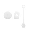 LMETJMA Silicone Spill Stopper Set For 30 40oz Tumbler Cups Included Round Cups Lid Spill Plug and Straw Cover Cap JT