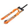 27.5in Bike Suspension Front Fork Mountain Bike Front Forks Bicycle Shock Absorber Front Fork Remote Lockout Orange