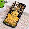 MaiYaCa Lakshmi Hindu Goddess Phone Case Cover For iPhone 17 Air 13 14 16 16e 15 pro max plus 11 12 shell  coque