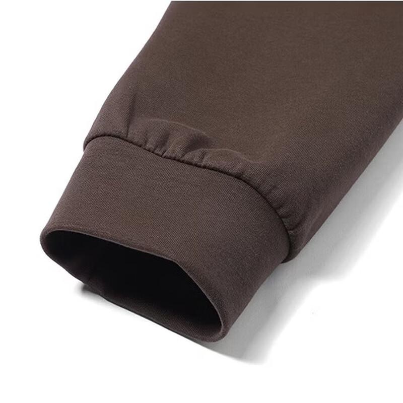 Chutang Men's Heavyweight Cotton Crew Neck Pullover Sweatshirt