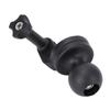1in Ball Mount Adapter Aluminum Alloy Rubber for Insta360 One X2 X One R RS GO 2 B Size Double Socket Arm