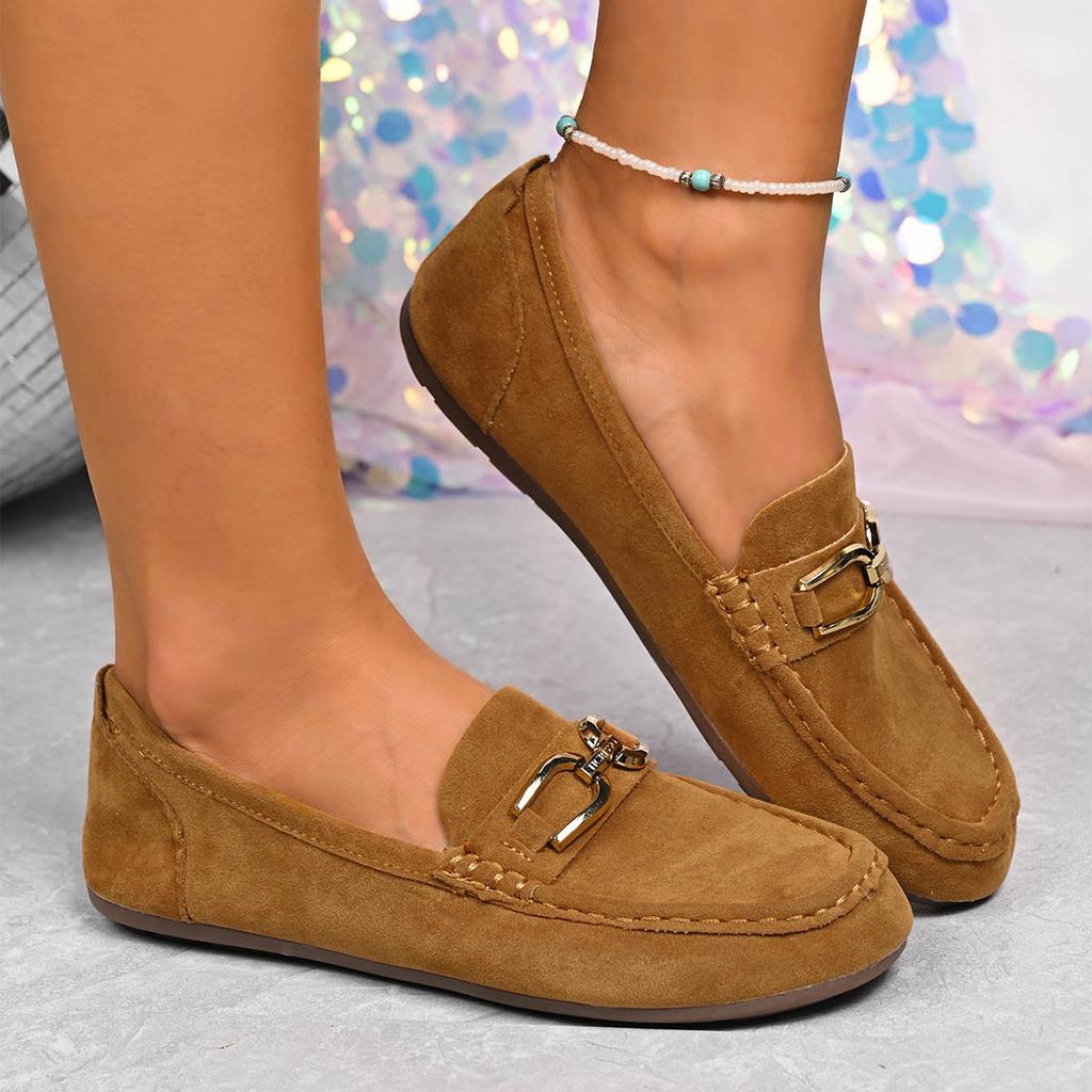 Large Size Mary Jane Shoes Spring and Autumn New Shallow Mouth Round Head with Skirt French Evening Single Shoes