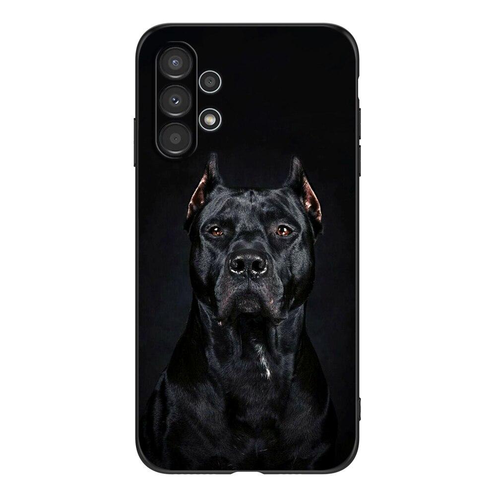 For Samsung A13 5G 4G Case Back Cover For Samsung Galaxy A13 5G 4G LTE Phone Soft Silicon Black Tpu Case Lion Wolf Tiger Dragon