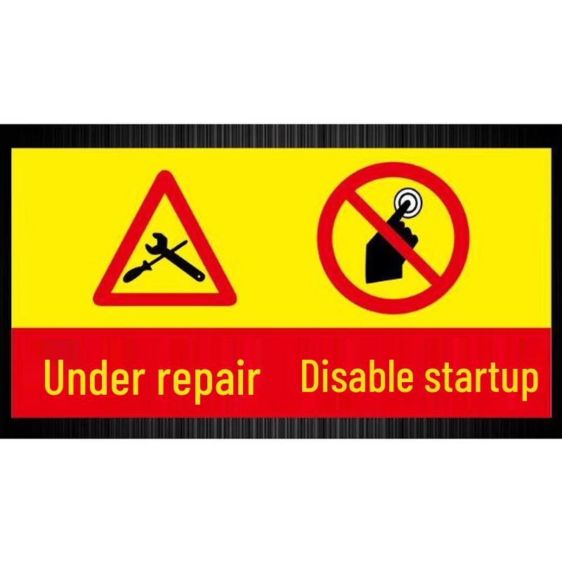Abay Magnetic  Under Maintenance  Warning Sign (10-Pack)