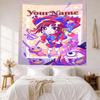 Digital Circus Custom Your Name Wall Decor Tapestry Art For Pet Memorial Birthdaywedding Party Backdrop Family Gift