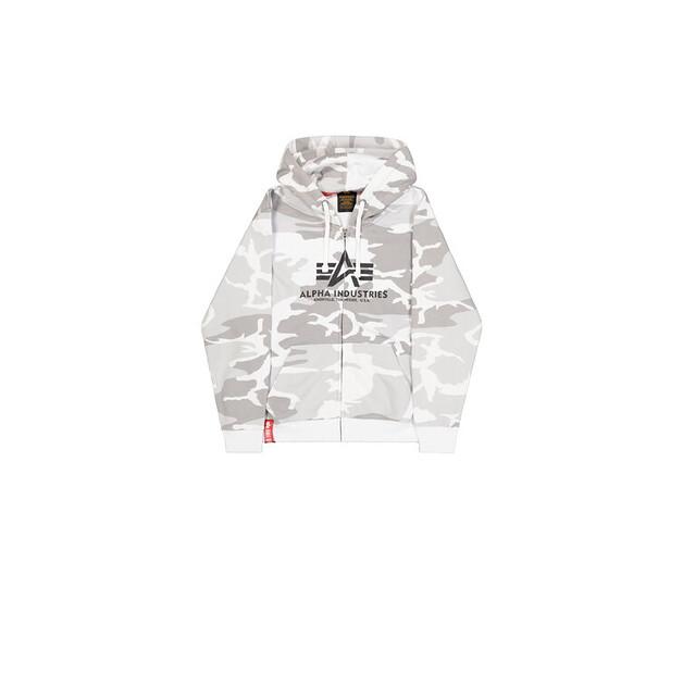 

Толстовка с капюшоном Alpha Industries Basic Camo Zip Hoodie EU L
