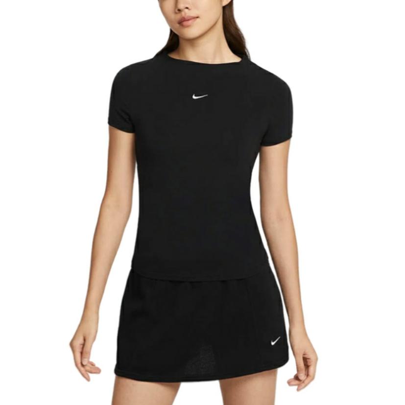 New Nike T Shirts Women's Black HV2402-010