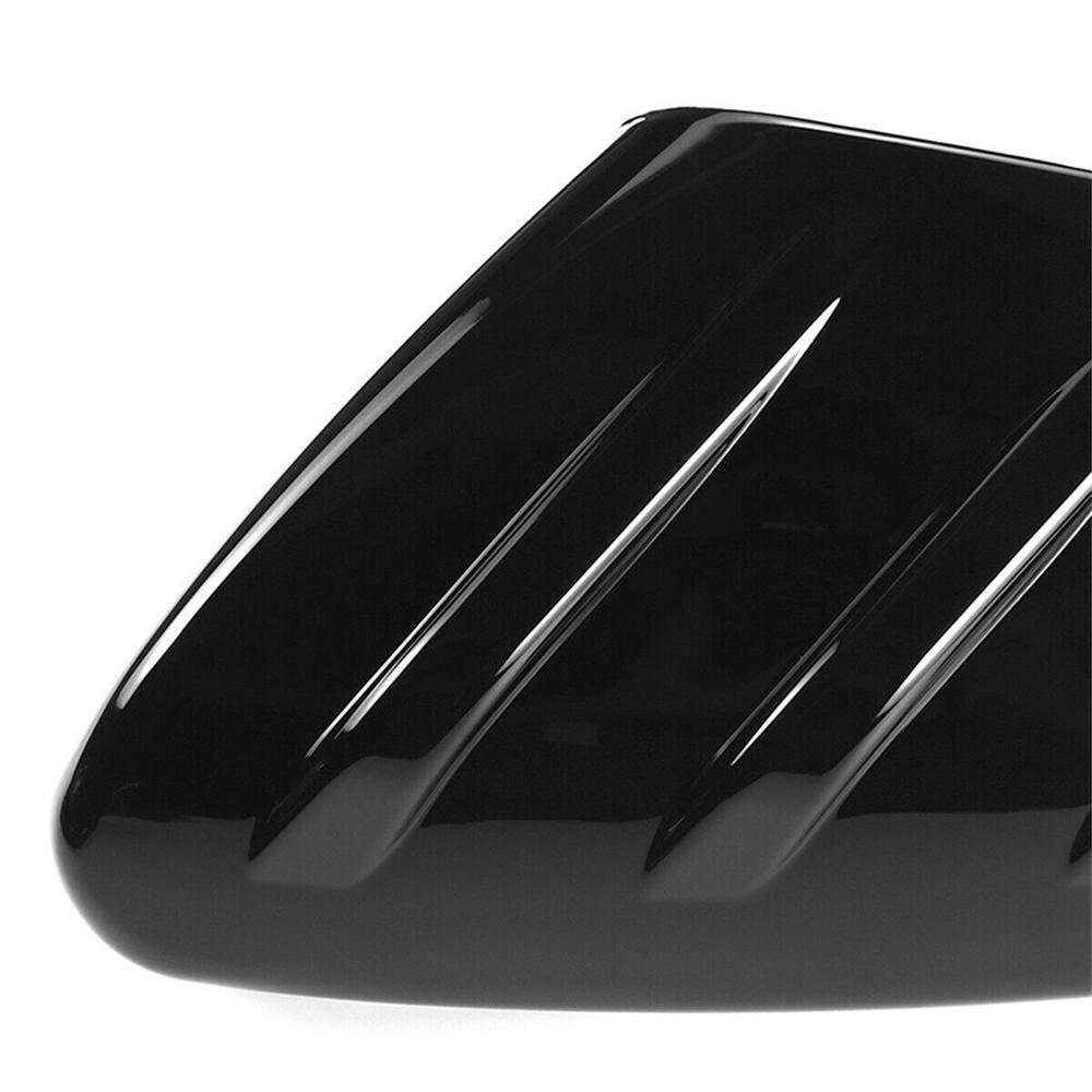 

2x Для Honda Civic Hatchback 2016-20 Накладка на боковое зеркало заднего вида, накладка-молдинг, глянцевый черный