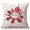 Muslim Ramadan Kareem Eid Mubarak Festival Home Decoration Sofa Cushion Cover Cartoon Hand Sketch Islam Mosque Throw Pillow Case