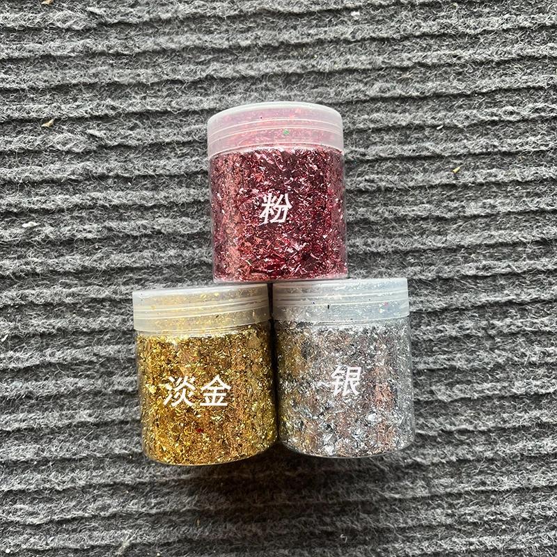 4g Colorful Carbon Fiber Chopped Strand Forging Color Plastic Pieces Plastic Pieces