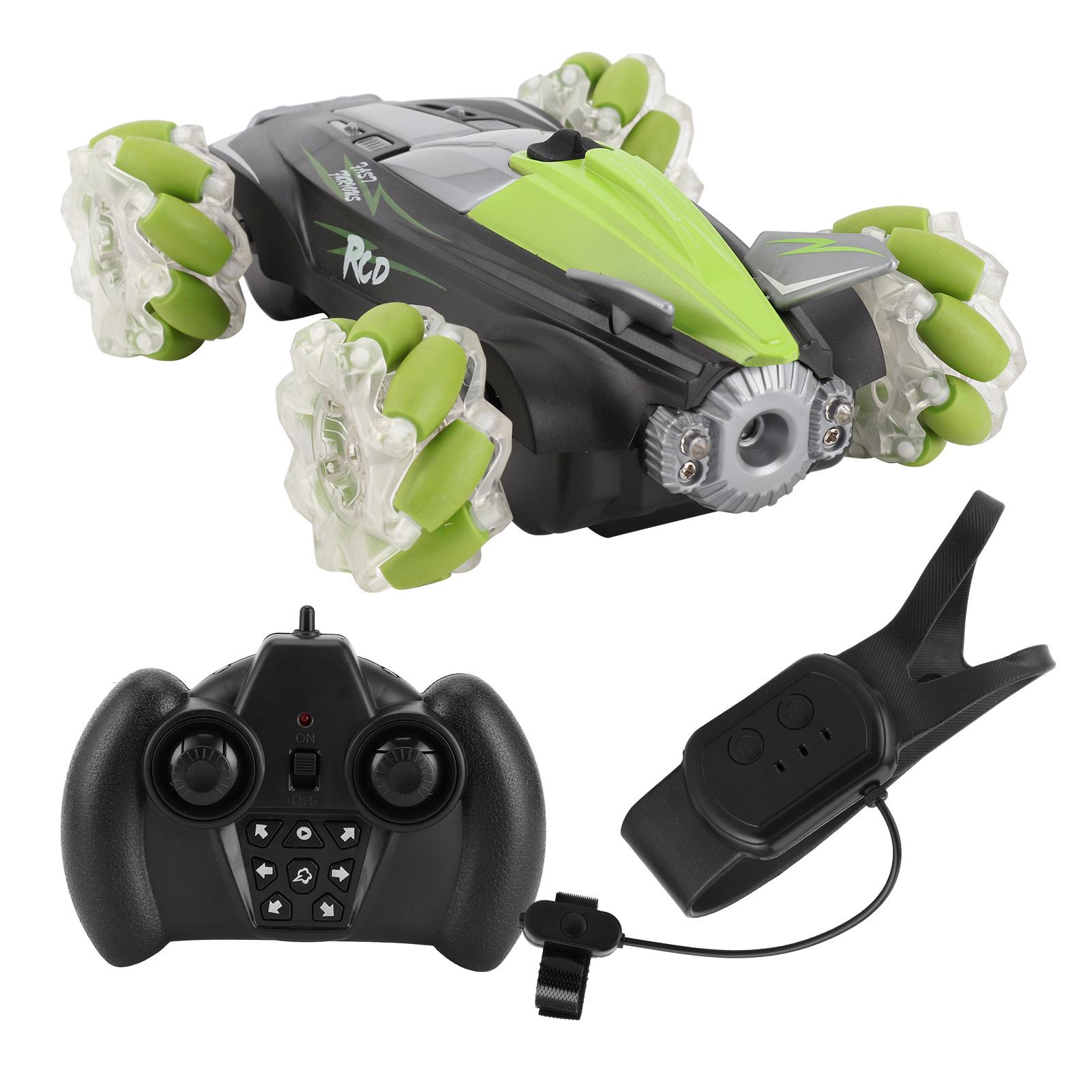 

Вращение на 360 градусов, перезаряжаемая радиоуправляемая машина 2.4G, электрическая машина для дрифта с распылением и двойным пультом дистанционного управления