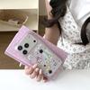 Through powder cute cat hand account sticker for iphone11Promax Apple 11 mobile phone case 11 women 11 double layer