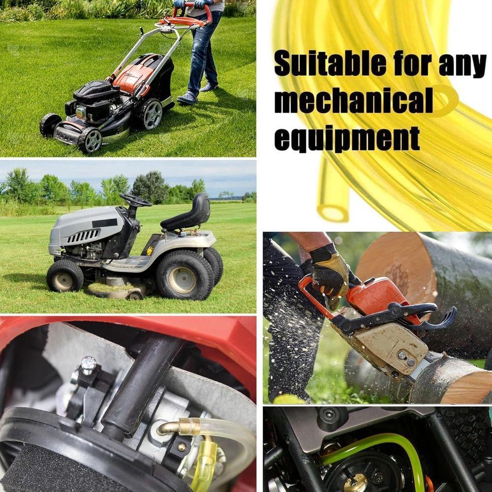 4 Sizes Line Hose Yellow Petrol  Line  Hose New Gas Line Pipe  Trimmer Chainsaw Blower