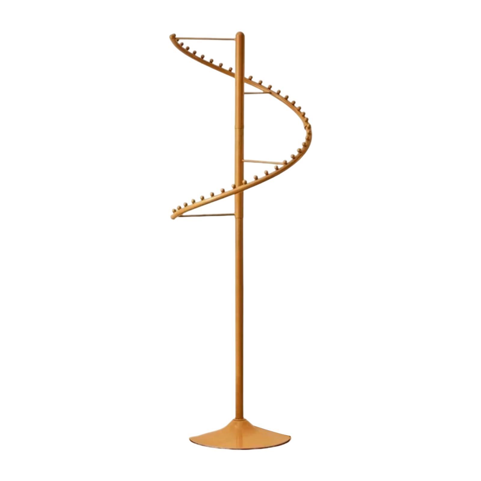 Аксессуары для вращающейся спиральной вешалки для одежды Стойка для одежды для спальни Розничная торговля золотистый 23700₽