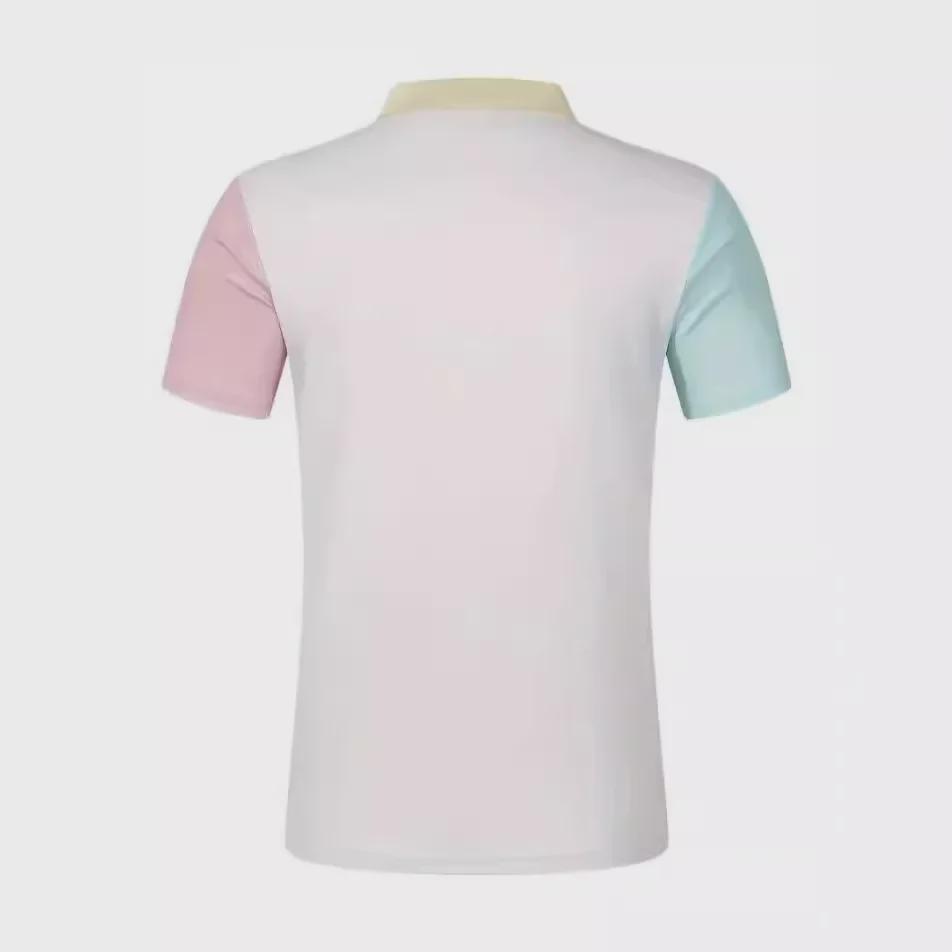 2024 Herren Sommer Poloshirt mit Kontrasttasche - Modischer Kurzarm-Style