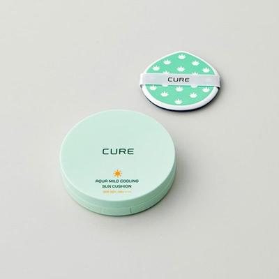 [Kim Jungmoon Aloe] Coussin Solaire Rafraîchissant Doux Aqua SPF50+ PA++++
