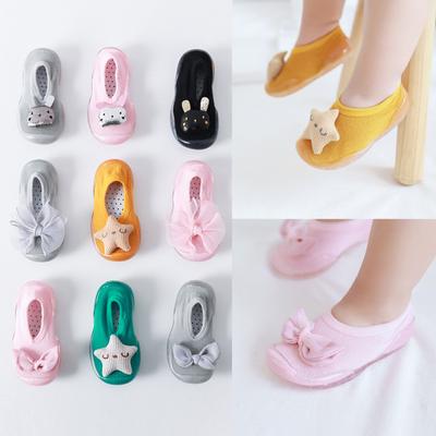 baby sock shoes with rubber sole