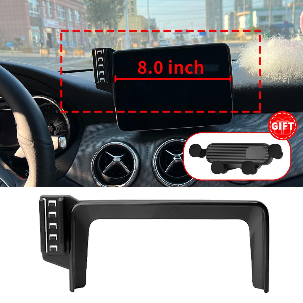 fit for Mercedes-Benz CLA 2016 2017 2018 C117 (8.0in) Integrated Screen Mount Phone Holder Mount Car accessoires