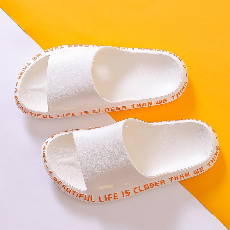 Modă Vară Bărbați Papuci Pantofi de Plajă Bărbați Flip Flops Ușori Modă Nouă Sosire Iubitori Cuplu Papuci Unisex Baie Diapozitive 46