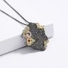 Guangdong Black Gold Boutique Ethnic Style Bohemian Two-Color Necklace Copper