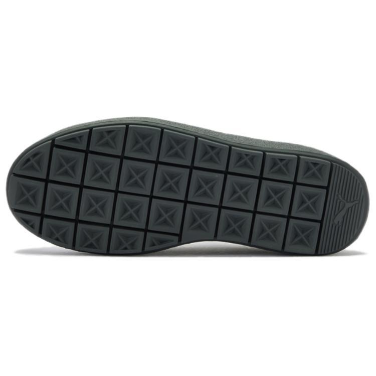 Puma Platform Abrasion Resistant Low Top Skateboard Shoes Women's Light Gray 406752-05