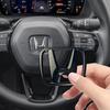 CKBSX1 For HONDA CIVIC HR-V XR-V UR-V FREED STEPWGN 3D ABS Car Steering Wheel Badge Emblem steer wheel sticker Decal Car Styling