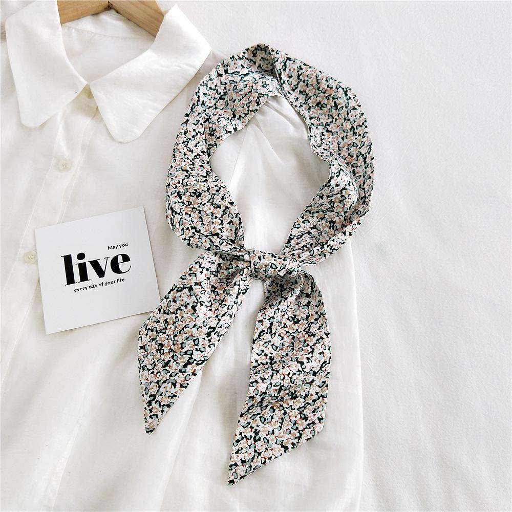 New Scarves Silk Scarves Women'S Spring And Autumn Season Long Decorative Professional Scarves Summer Thin Styles Paired With Shirts Stylish