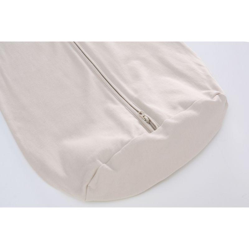 100% Cotton Long Sleeve Baby Sleep Sack – Skin-Friendly & Ultra Soft, 3D Center-Zip Design for 0-3 Years