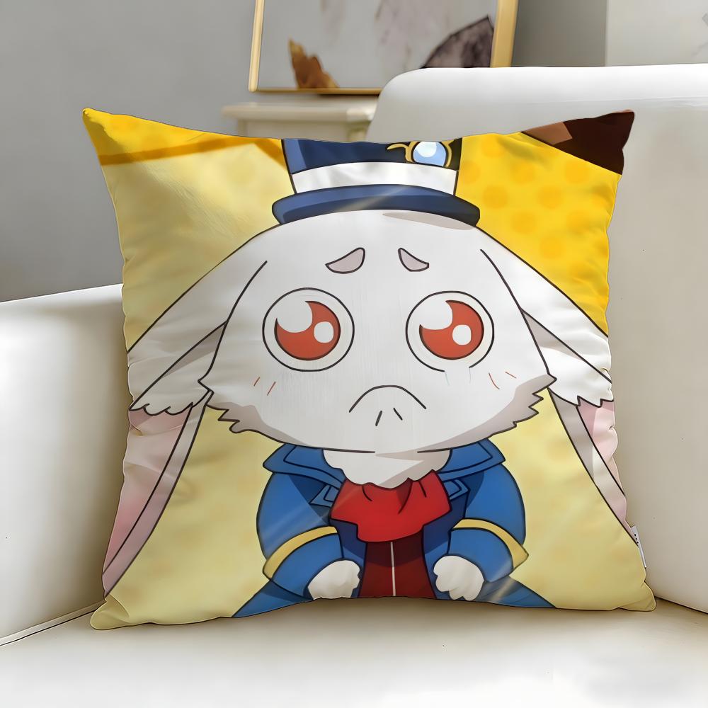 Action Anime ShangriLa Frontier Kissenbezug Weich Leicht zu Waschen Kissenhülle Vielseitig für Sofa Bett Reise und Büro