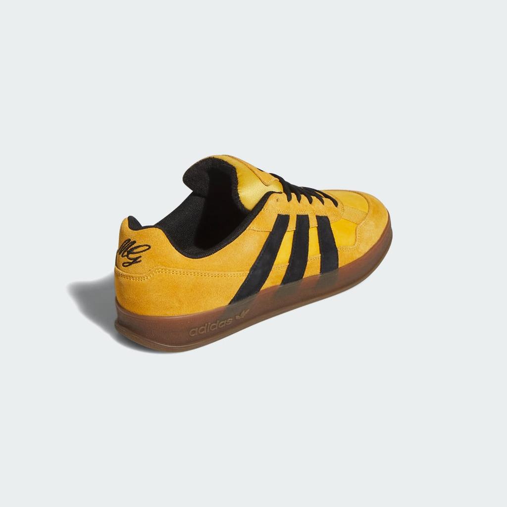 adidas ALOHA SUPER HQ4718 Men's Originals Sneakers Preloved Yellow / Core Black / Gum