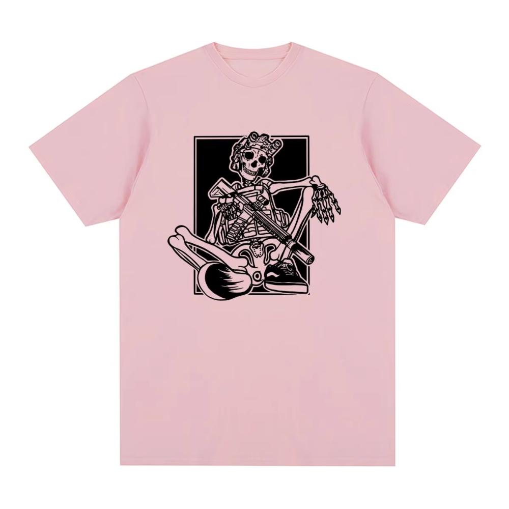 Forward Observations Group Vintage T-shirt Skull Warrior Classic Teenager Graphic Cotton Men T Shirt New Tee Tshirt Womens Tops