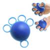 Finger Exerciser Ball Elastic PU Silicone Hand Therapy Grip Strengthener Ball for Climbing Basketball Training