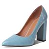 Fashion High Heels Shoes Woman Pointed Blue Black Red Heeled Pumps Party Wedding Shoes Office Dress Pumps Female 2025 Point Toe