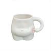 Individually Funny Belly Cup Kawail Ceramic Mug Cute Coffee Mark Milk Tea Water Cups Creative Pinch Belly Simple Cups