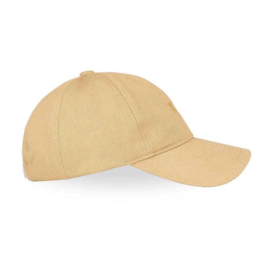 Tuegseuei Camel Cotton Ball Cap