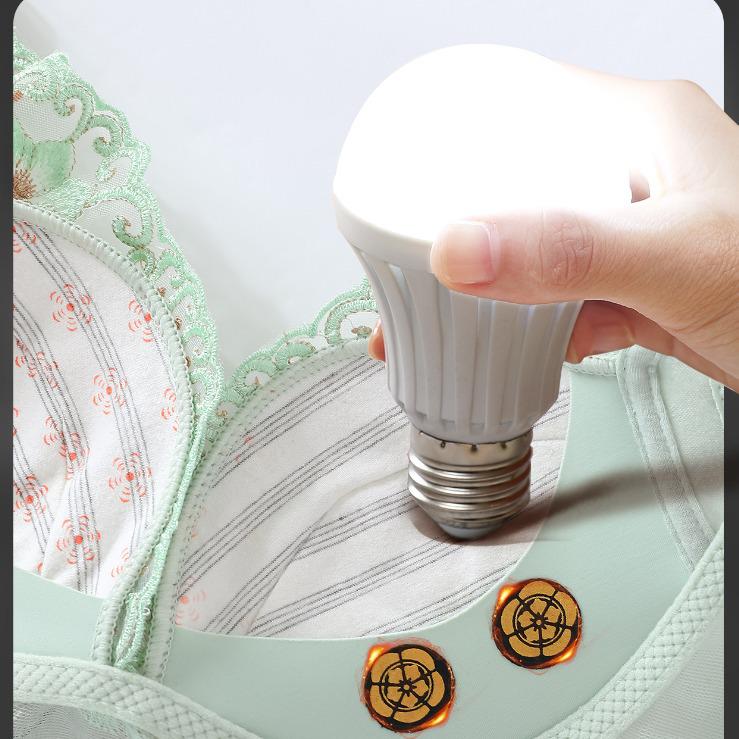 Cinema-Quality Lace Embroidery Underwire-Free Women's Shaping Bra