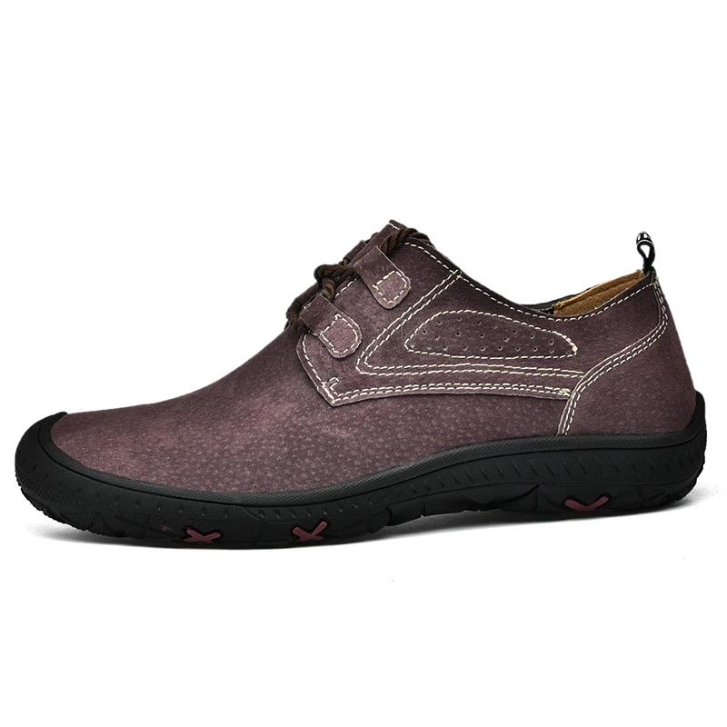 

Men Loafers Leather Men s Casual Shoe Breathable Driving Flats Lightweight Moccasins Retro Male Footwear zapatillas para hombre 38