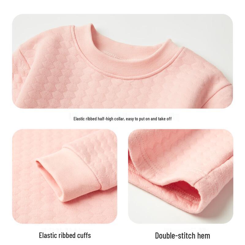 DEESHA Girls' Padded Thermal Underwear Set