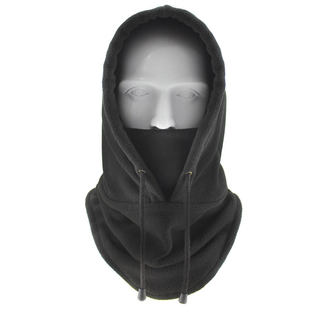 

Cycling Windproof Hat Winter Scarf Mask Three One Cold Proof Outdoors Thickening Black