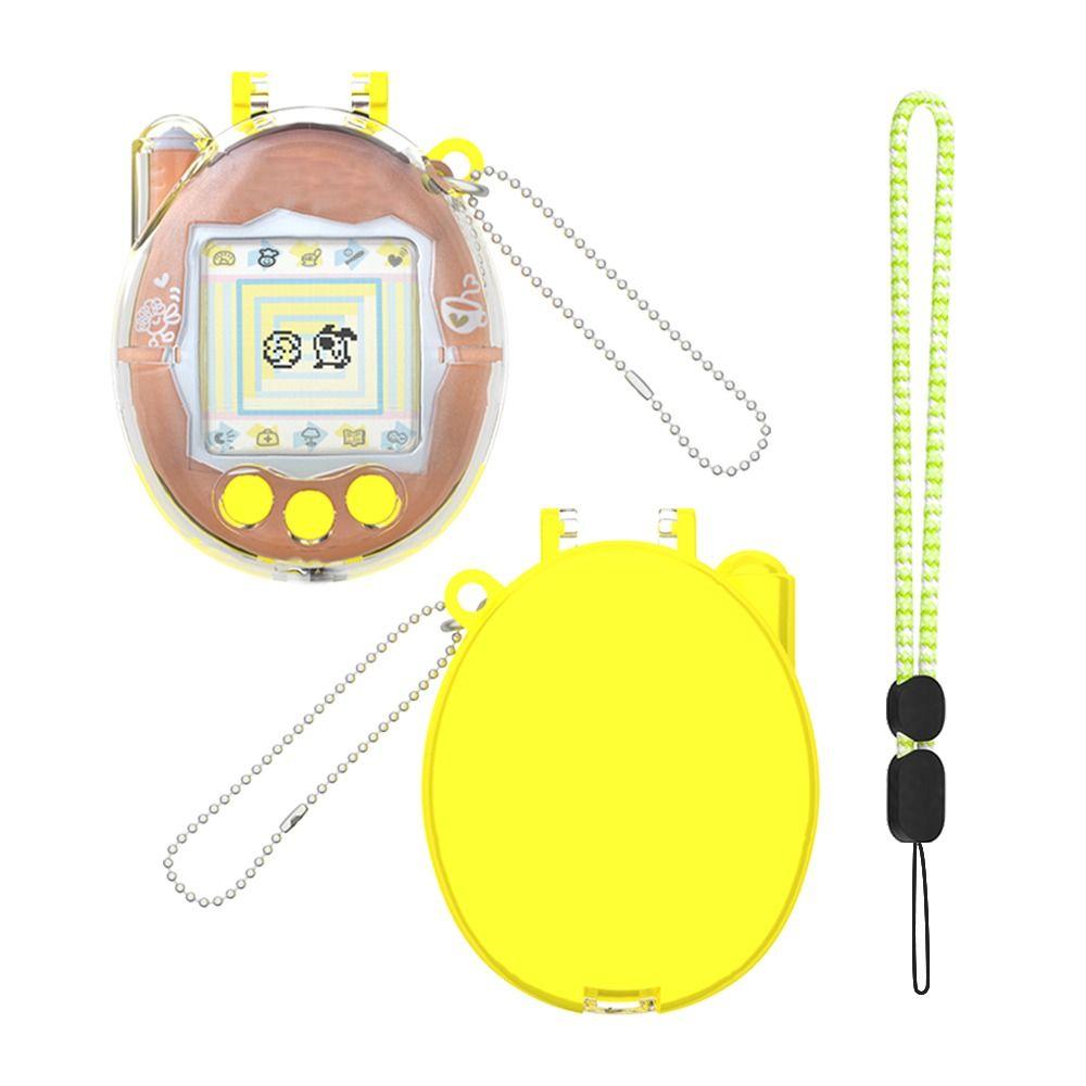 Transparent Protective Case Dustproof Anti-Scratch Hard Shell Crystal PC Full Coverage Clear Cover for Tamagotchi Connection