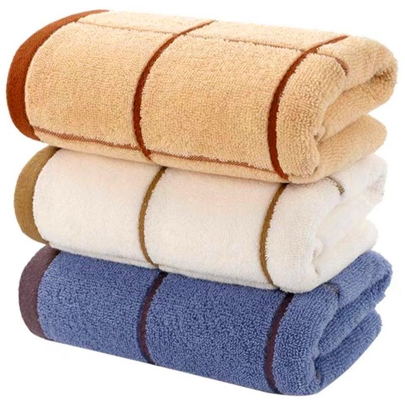 Sai Luo Pure Cotton Jacquard Towel - Soft, Absorbent, Ideal for Face Washing and Gifts