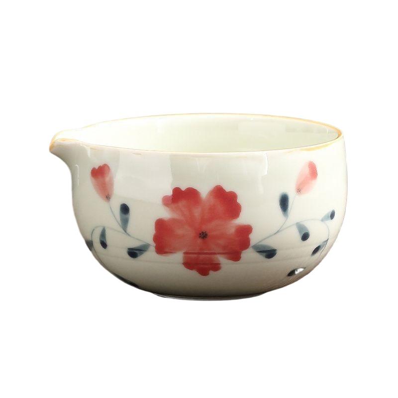 New hand-painted matcha set Japanese tea making tool to order tea Baibenli ceramic tea stand