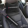 Appui-tête de voiture Coussin d'oreiller de cou Coussinet d'épaule de ceinture de sécurité Pour Performance E46 E39 E60 E90 E30 F15 F16 F20 F30 G20 autocollant