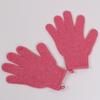1 par de luvas esfoliantes para banho, luvas de esfoliação para banho, massagem para esfoliação corporal, esponja para lavar a pele, hidratante para spa
