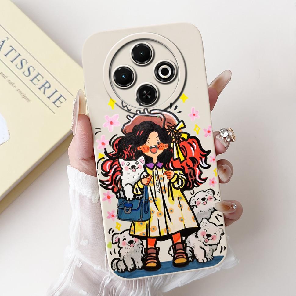 For Tecno Spark 30C Case kl5  kl5n Soft Silicone Lovely Panda Cover For Tecno Spark 30 30C 30 Pro Spark30C Phone Cases Coque