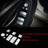 Chrome Gear Shift Panel Front Headlight Switch Engine Start Stop P Shift Button Cover Trim For BMW 2 3 4 Series 3GT F30 F20 F36