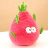 Creative Dragon Fruit Plush Toy Stuffed Animal Super Soft Short Plush Dinosaur Doll 45cm